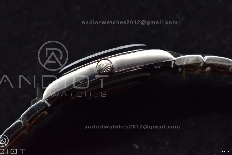 1:1 Dial Best 904L Perpetual 124300 41mm Steel Silver VR Clean Edition 935 Oyster SunProtective 0712